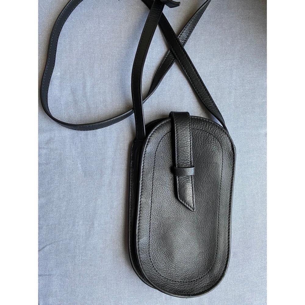 Lucky Brand Jean Leather Crossbody Phone Purse Bag Lightweight SKU1